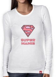 T-Shirt femme manche longue Super Mamie
