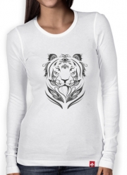 T-Shirt femme manche longue Tiger Grr