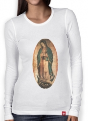 T-Shirt femme manche longue Virgen Guadalupe