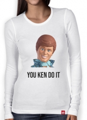 T-Shirt femme manche longue You ken do it