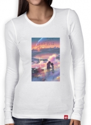 T-Shirt femme manche longue Your Name Night Love
